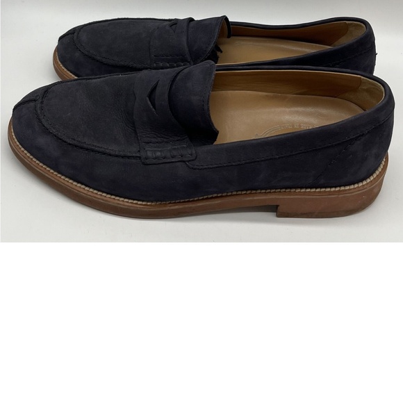 Tod\'s Navy Mocassino Gomma Super Sottile Slip-On Casual Loafer sz 8.5 main image 4
